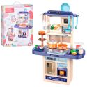 Детская кухня мойка Dream Kitchen, духовка, плита, посуда, продукты 75T-1