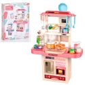 Дитяча кухня Dream Kitchen мийка, духовка, плита, посуд, продукти 75T-8