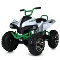 Квадроцикл детский Bambi Racer бело-зеленый M 5102EL-1(24V) 