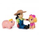 Ігровий набір Paw Patrol с фигурками  Скай, фермера Юми и свинки SM17706/6070750