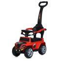 Каталка-толокар Bambi Racer с родительской ручкой красный M 5805EL-3