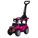 Каталка-толокар Bambi Racer с родительской ручкой розовый M 5805EL-8