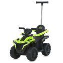 Квадроцикл Bambi Racer 3в1 каталка-толокар с родительской ручкой на радиоуправлении M 6123EBLR-5
