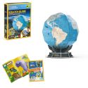 3D пазлы Cubic Fun STEM Скретч глобус DS1082h