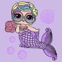 Картина по номерам Ideyka L.O.L Surprise! Mermaids Miss Sea KHO6263