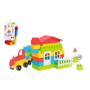 Конструктор Technok Toys из крупных блоков 0496