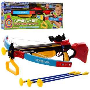 Арбалет дитячий Limo Toy зі стрілами на присосках, приціл, лазер M 0005 U/R