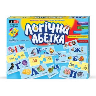 Игра настольная Danko Toys Логическая азбука DT66Asp-U