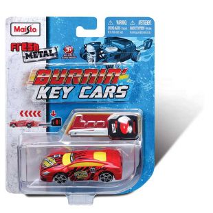 Машинка іграшкова, інерційна Burnin' Key Cars Ass 15101
