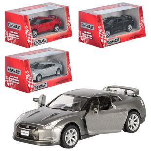 Станок KINSMART металл, 12,5 см, 1:36, 4 цвета KT5340W