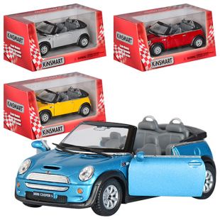 Машинка KINSMART метал, 1:28, 12,5 см, 4 кольори KT5089W