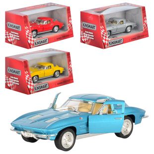 Машинка KINSMART металл, 1:32, 12,5 см, 4 цвета KT5358W