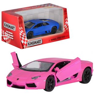 Машинка Kinsmart Lamborghini Murcielago LP 640 инерционная металлическая в ассортименте KT5370W