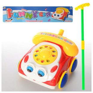Каталка машинка-телефон 315