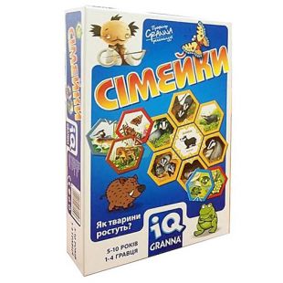 Настільна гра Granna IQ Сімейки 81503