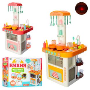 Детская кухня Kitchen home мойка, духовка, плита, посуда, продукты 889-59-60