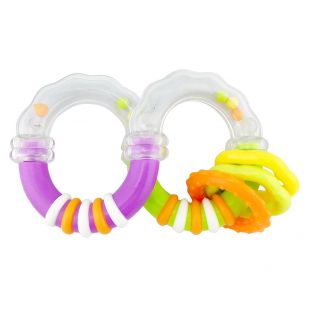 Игрушка-погремушка Baby team Забавные кольца 8446