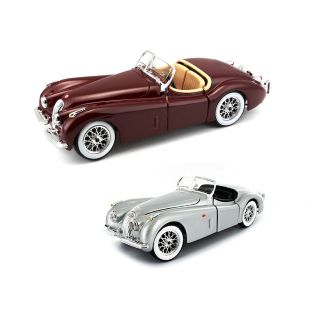 Автомодель Bburago Jaguar Xk 120 1951 металева в асортименті 18-22018