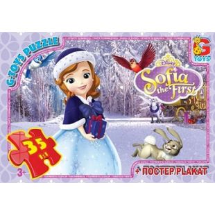 Пазли G-Toys із серії Софія прекрасна, 35 елементів SF001   замовити