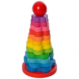 Деревянная пирамидка Tree Toys MD 1183