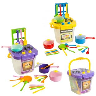 Набір посуду столовий Tigres Ромашка з плиткою 25 предметів  39153