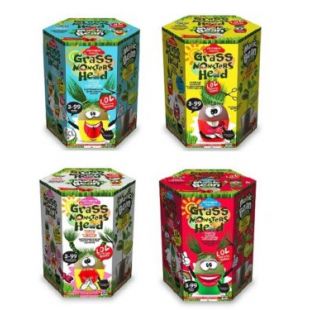 Набор творчества Danko Toys GRASS MONSTERS HEAD GMH-01-01U,02U,03U...08U