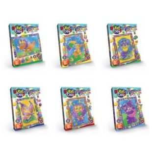 Набор творчества Danko Toys BUBBLE CLAY Витражная картина ДАНКО ТОЙС BBC-02-01U,02U...06U