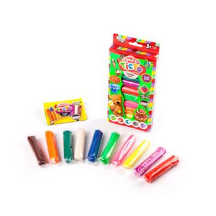 Набор креативного творчества Danko Toys Тесто для лепки Master Do коробка 10 цветов TMD-02-02