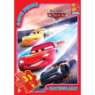Пазли G-Toys із серії Тачки, 35 елементів Z10200  купити