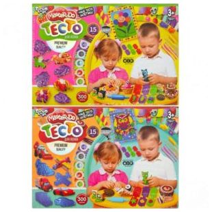 Набор креативного творчества Danko Toys Тесто для лепки Master Do коробка 15 цветов TMD-03-01,04