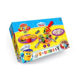 Набор креативного творчества Danko Toys Тесто для лепки Master Do ШЕФ-ПОВАР Пицца средняя TMD-10-01U