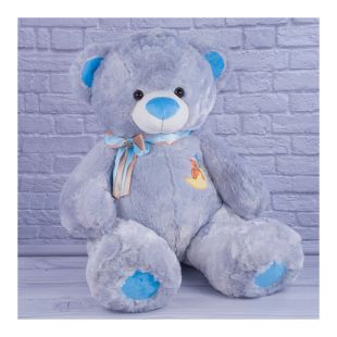 М’яка іграшка Копиця Ведмедик Бублик 2/7 (сірий), 21004-03