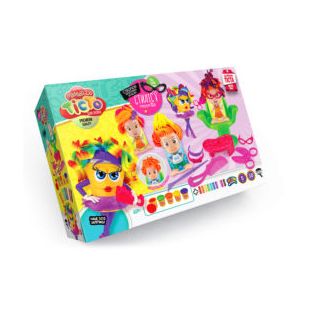 Набор креативного творчества Danko Toys Тесто для лепки Master Do СТИЛИСТ-ПАРИКМАХЕР TMD-13-01U