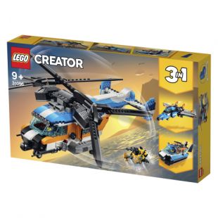 Конструктор LEGO Creator Двогвинтовий гелікоптер 569 деталей 31096