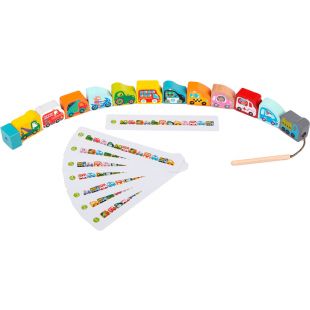 Машинка Cubika на шнурку 14316