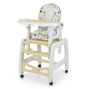 Стільчик для годування Bambi 2 в 1 M 1563 Animal Beige