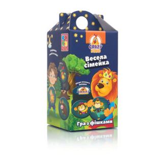 Настольная игра Crazy Koko Vladi Toys Веселая семейка VT8033-05