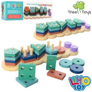Деревянная игрушка Tree Toys Геометрика MD 2165