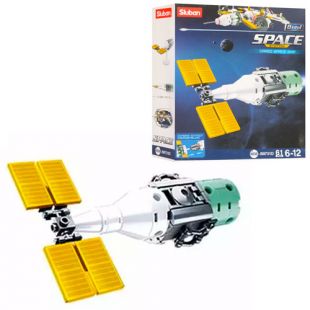 Конструктор SLUBAN Space космічний вантажний корабель, 61 деталь M38-B0731D