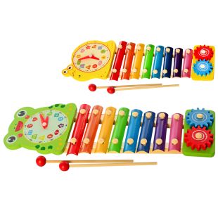 Ксилофон Tree Toys 3в1 Время для развлечений MD 2170