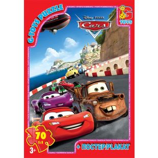 Пазли G-Toys із серії Тачки, 70 елементів Z10218   замовити