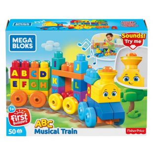 Конструктор Mega Bloks Паровоз FWK22