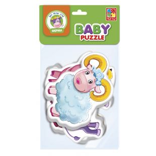 Беби пазл Vladi toys Ферма VT1106-86