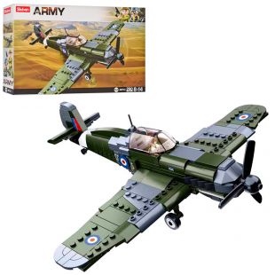 Конструктор SLUBAN Army Військовий літак M38-B0712