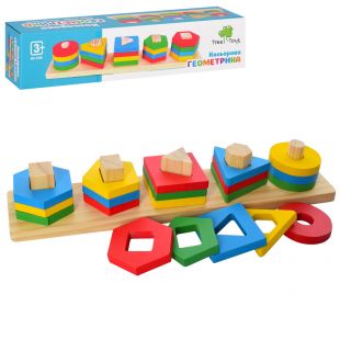 Деревянная игрушка Tree Toys Геометрика MD 2305