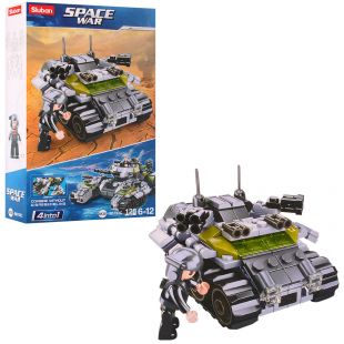 Конструктор SLUBAN Space war Супертанк M38-B0793C