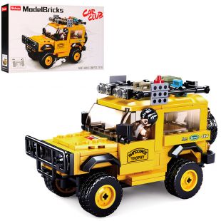Конструктор SLUBAN Model Bricks Позашляховик сафарі M38-B0815