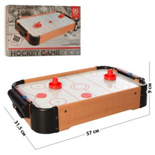 Настольная игра воздушный хоккей, деревянный 2354