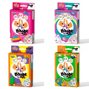 Настольная развлекательная игра Danko Toys Doobl Image DBI-02-01U,02U,03U,04U