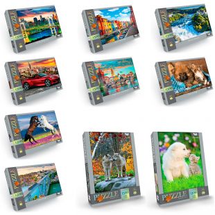 Пазли Danko Toys 1500 елементів С1500-04-01,02,03...10